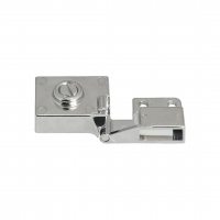Delux Stereo Hinge, Inset Mounting, Chrome (pair)